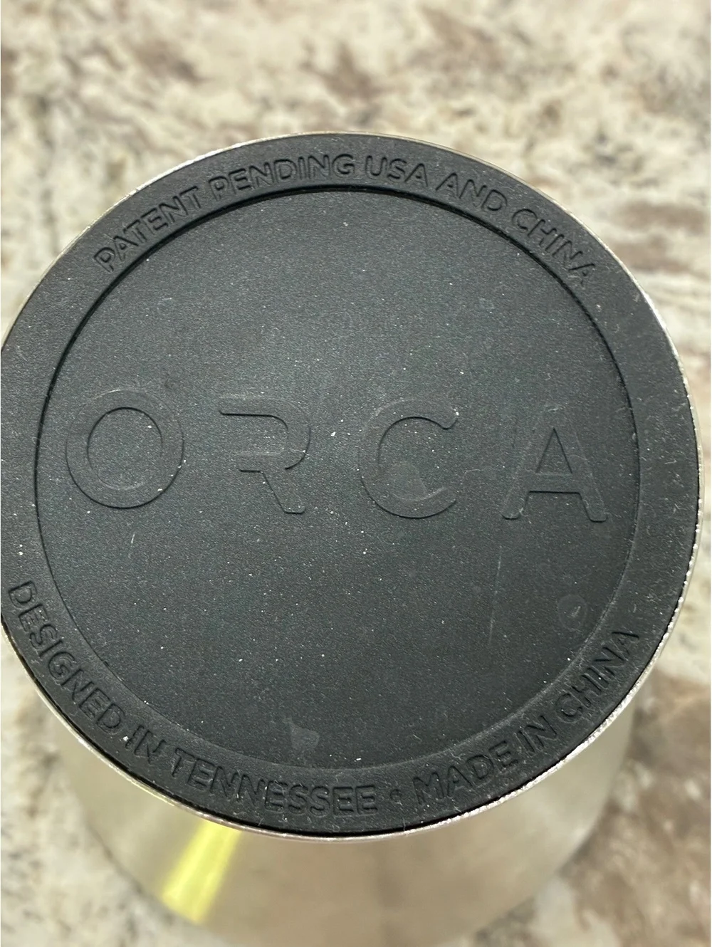 ORCA Stainless Steel Tumbler with Clear Lid